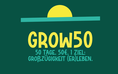 Mach mit bei GROW50!